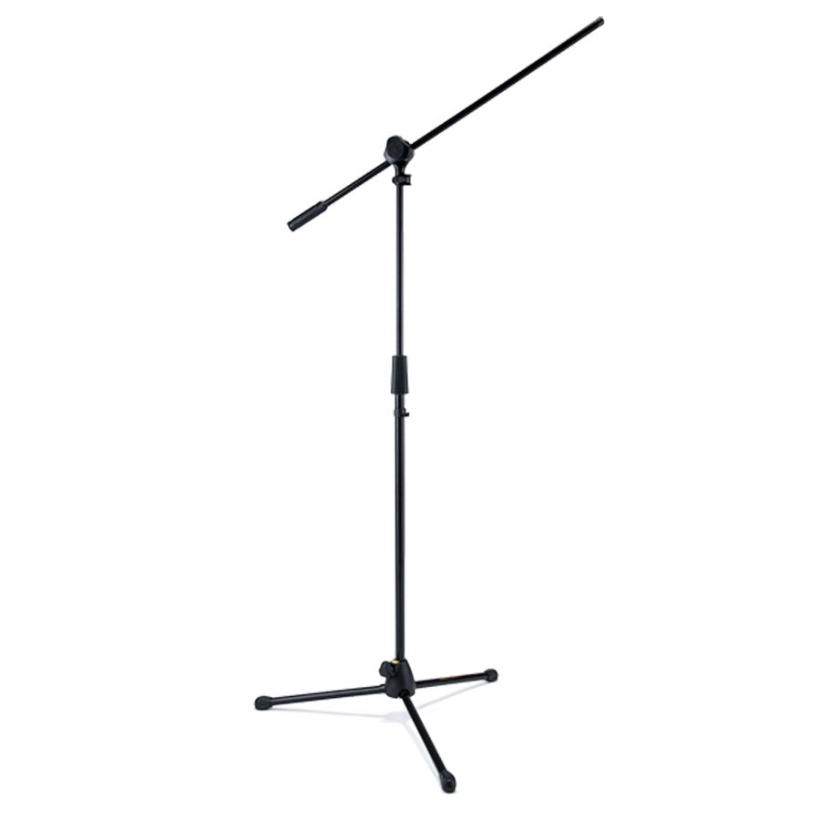 Hercules MS432B Stage Series Mic Stand 2-in-1 Boom Clamp and the Quick Turn Clutch