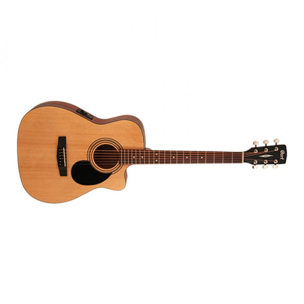Cort AF515CE OP Electro-Acoustic Guitar With Bag - Open Pore