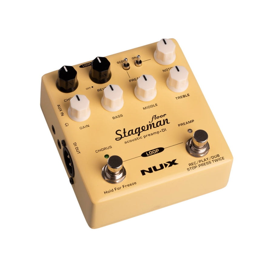 Nux Stageman Floor Acoustic Preamp & DI NAP-5