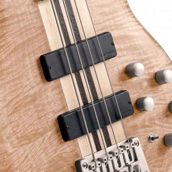 Cort A6 Plus FMMH OPN 6-String Bass Guitar - Open Pore Natural