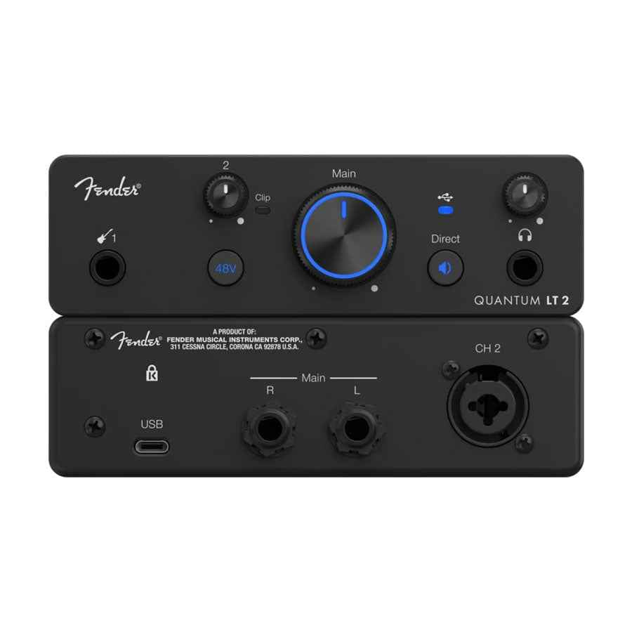 Fender Quantum LT 2 USB-C Audio Interface