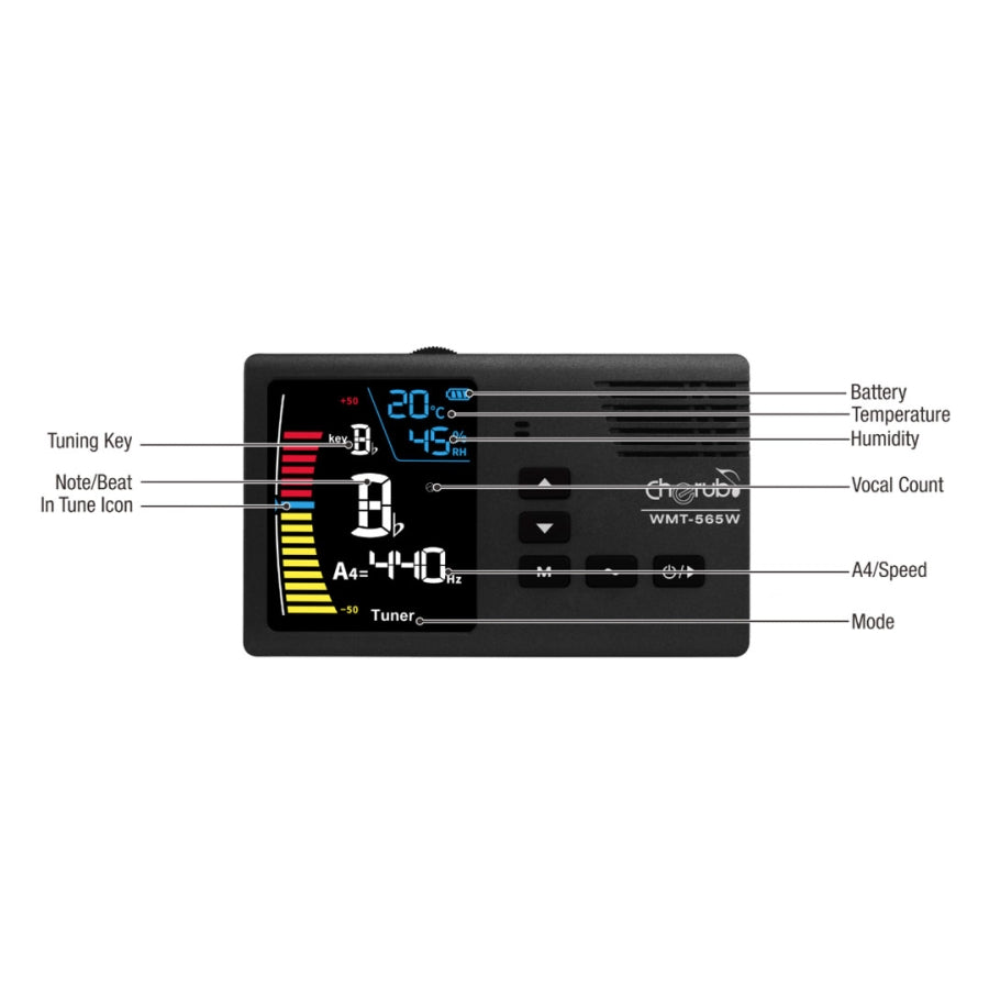Cherub WMT-565W Wind Instrument Tuner