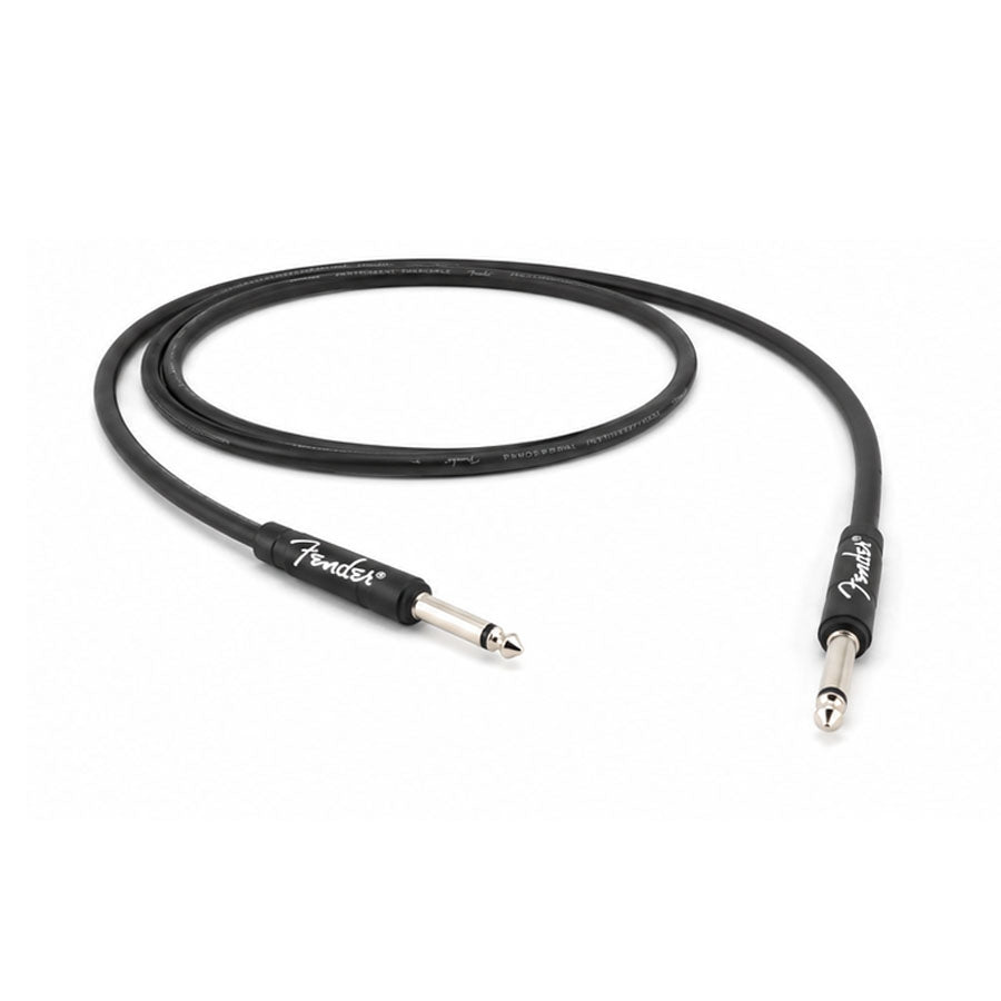Fender 18.6 Feet Professional Series Instrument Cable 0990820020 - Black