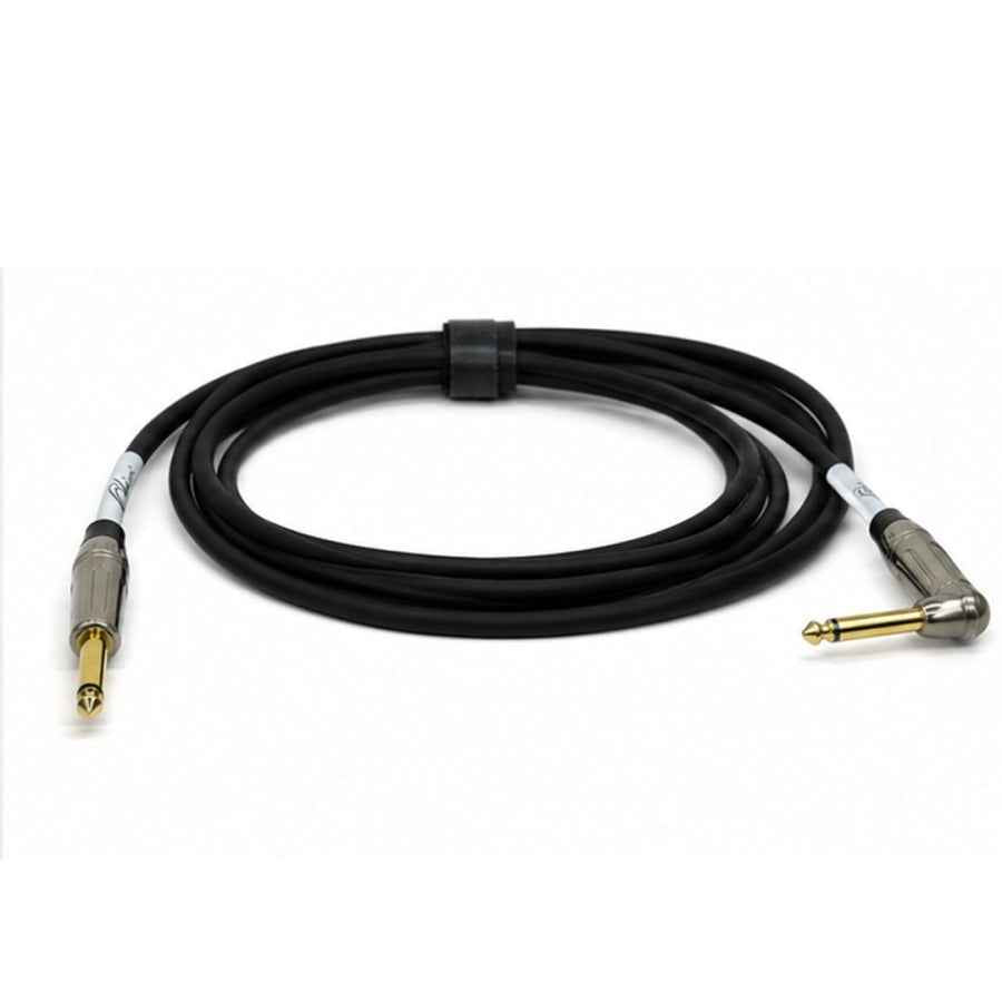 Olive OL-IC-BK06 6-Meter Instrument Cable Right-Angled Jack - Black