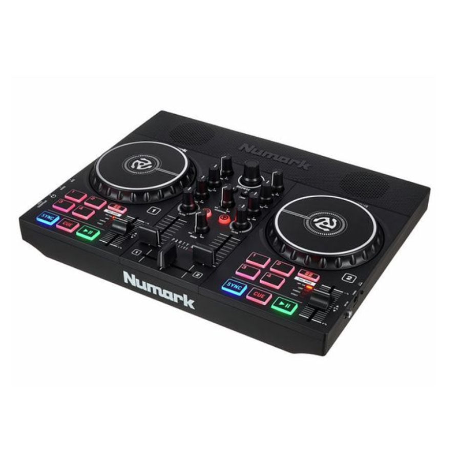 Numark Party Mix Live DJ Controller with Built-In Light Show and Speakers