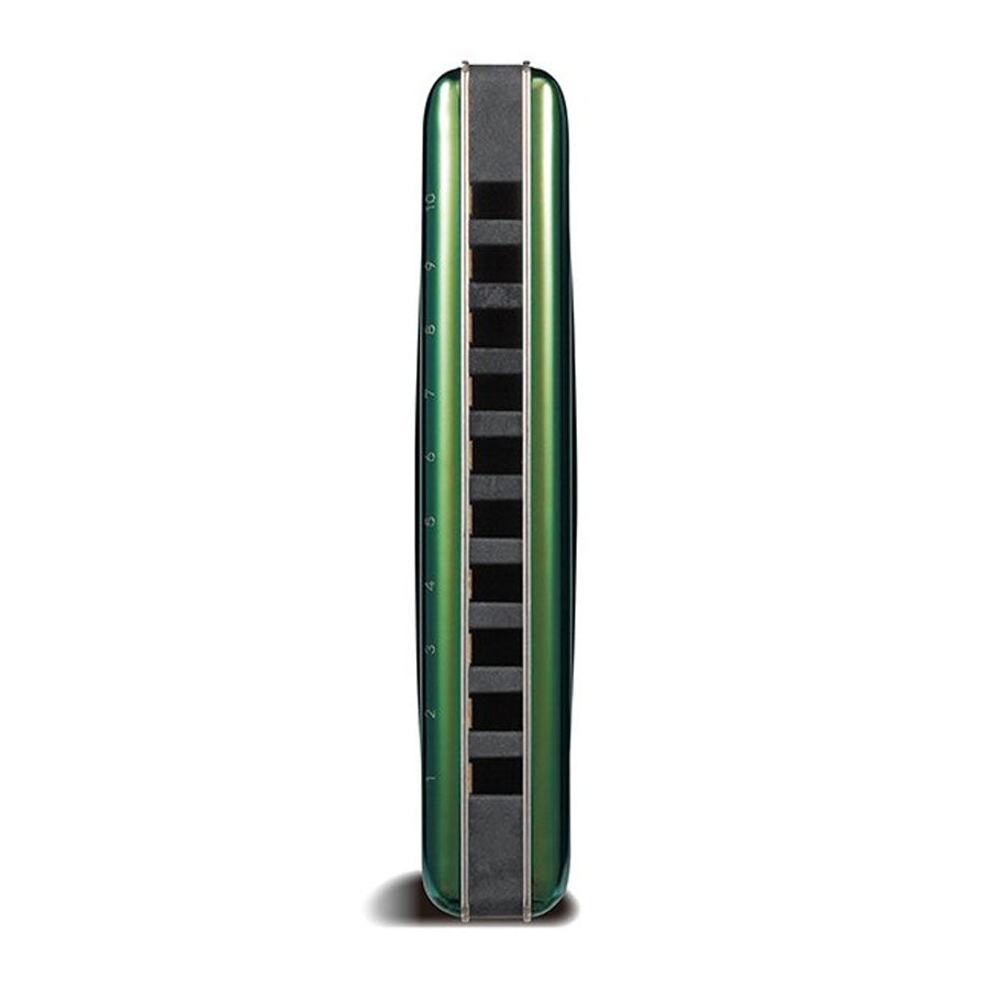 Suzuki C-20A Olive 10-Hole Key Of A Diatonic Harmonica