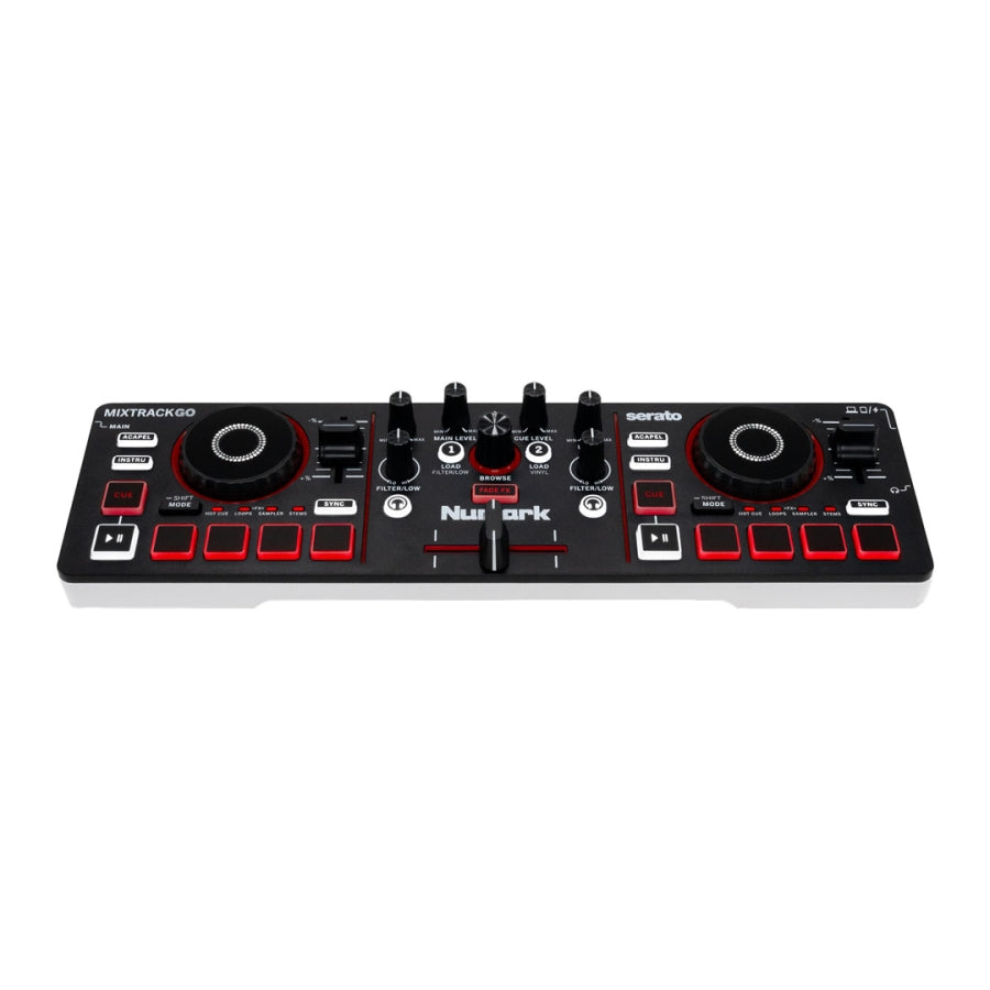 Numark MixTrack Go Ultra-Compact 2-Deck Controller