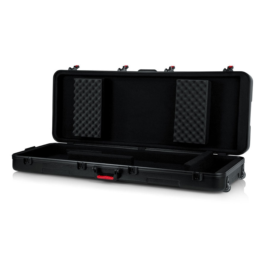 Gator GTSA-KEY76 TSA Series ATA Molded Polyethylene Keyboard Case with Wheels for 76-note Keyboards