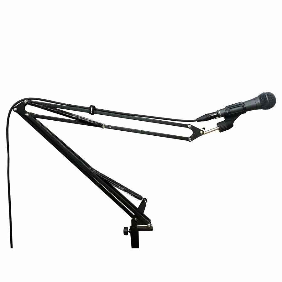 Hawk HAS01 Professional Recording Microphone Stand Scissor Arm For Dynamic and Condenser Mic (Black)