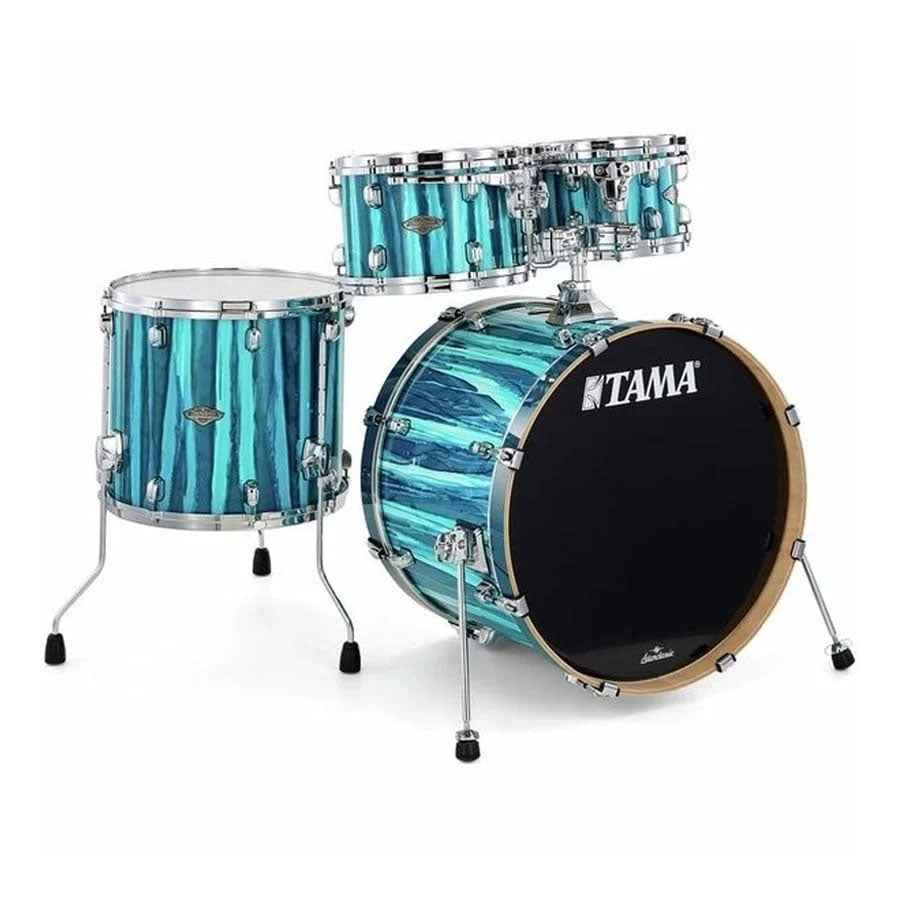 Tama Starclassic Performer MBS42S SKA + MBSS55 5 Pieces Acoustic Drum Kit - Sky Blue Aurora