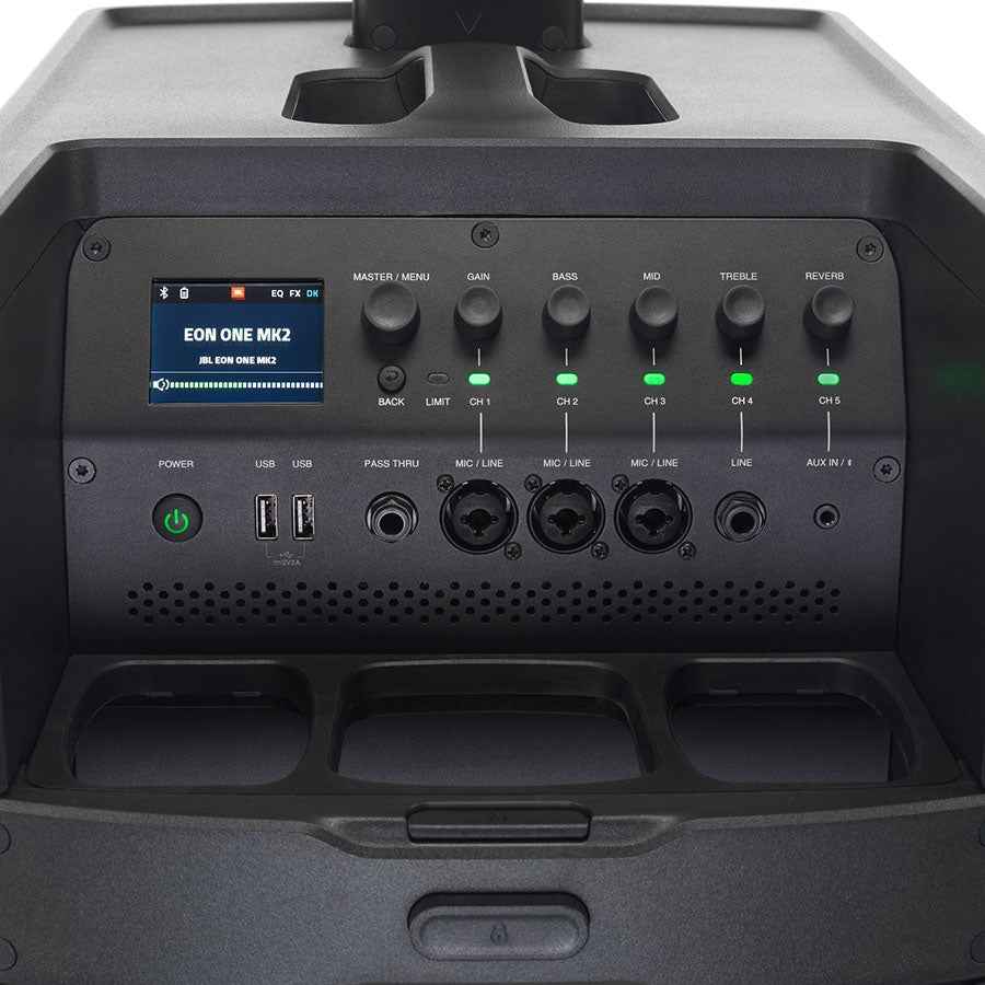 JBL EON ONE MK2 All-In-One Rechargeable Column PA System with Built-In Mixer and DSP
