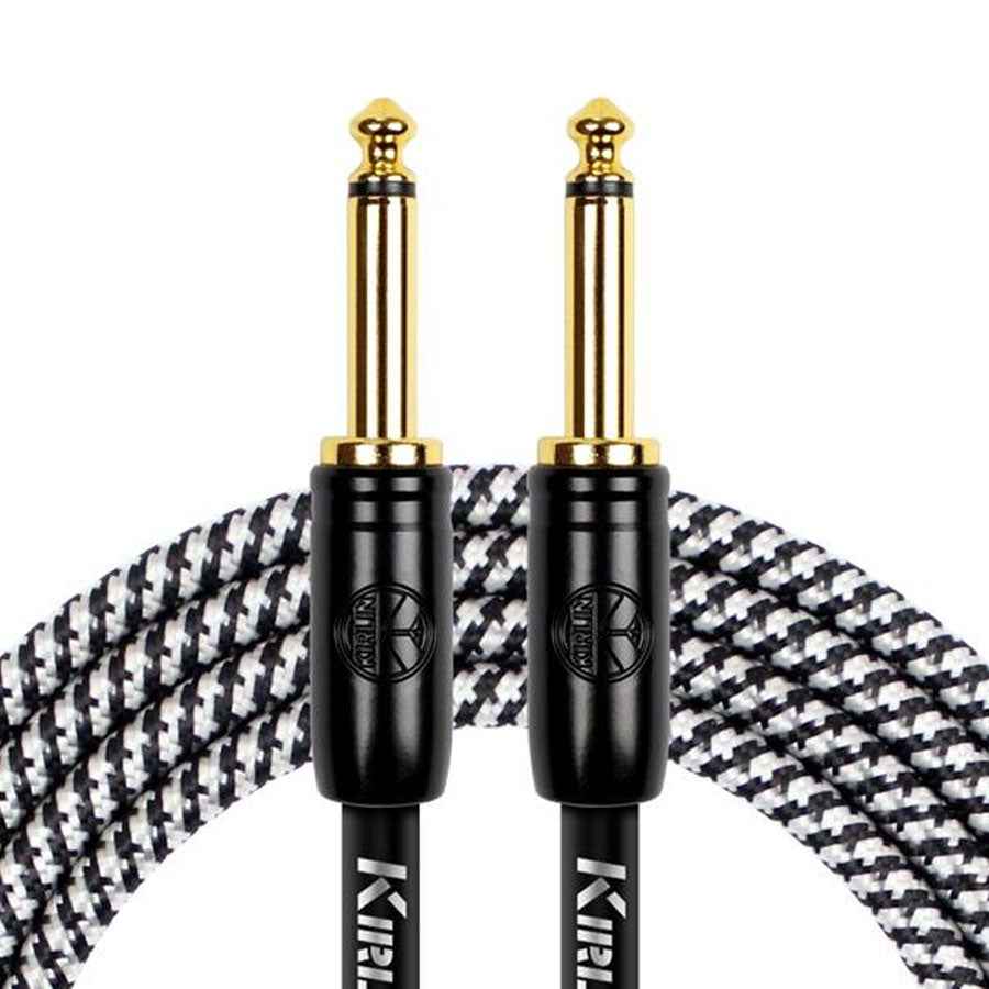 Kirlin IW-241BCG BKB 10 Original Woven 10mtr Instrument Cable - Black