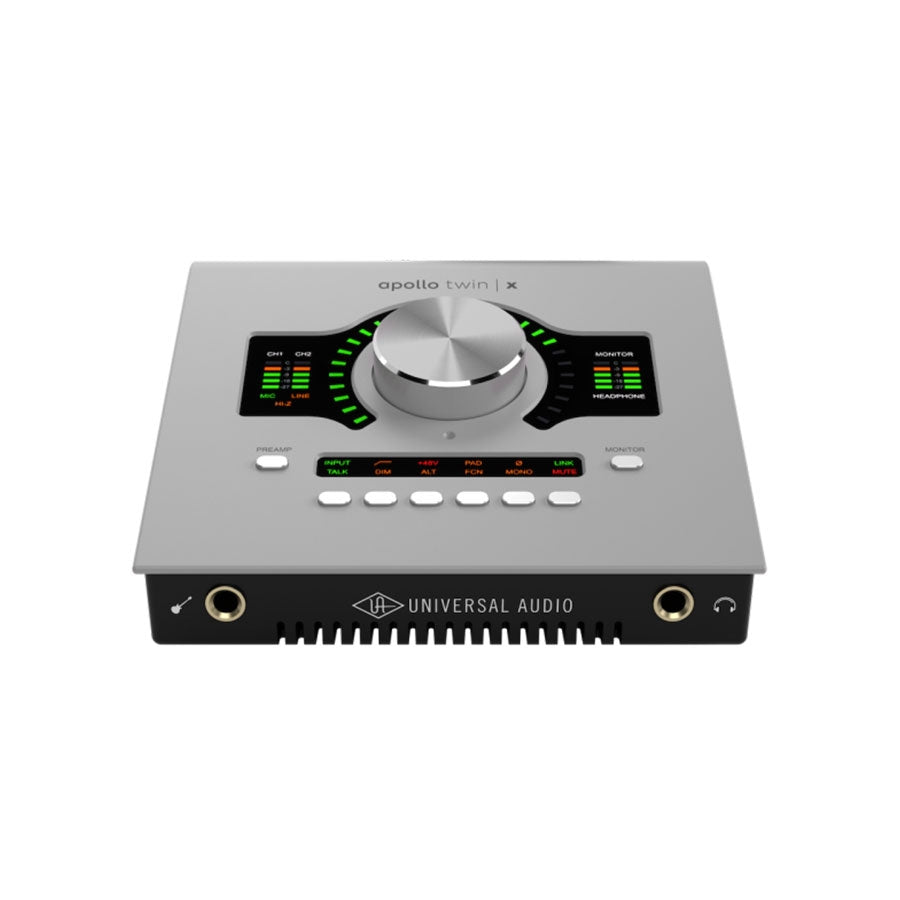 Universal Audio Apollo Twin X QUAD Gen 2 Studio+ Edition Audio Interface With UAD Classics Pro + UAD Native Pro