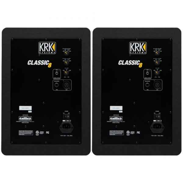 KRK Classic 8 G3 8-Inch Powered Studio Monitor CL8G3 Pair