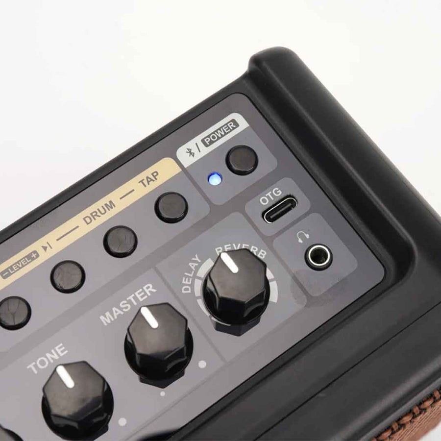 Aroma AG-10N 10W Bluetooth Portable Guitar Amplifier
