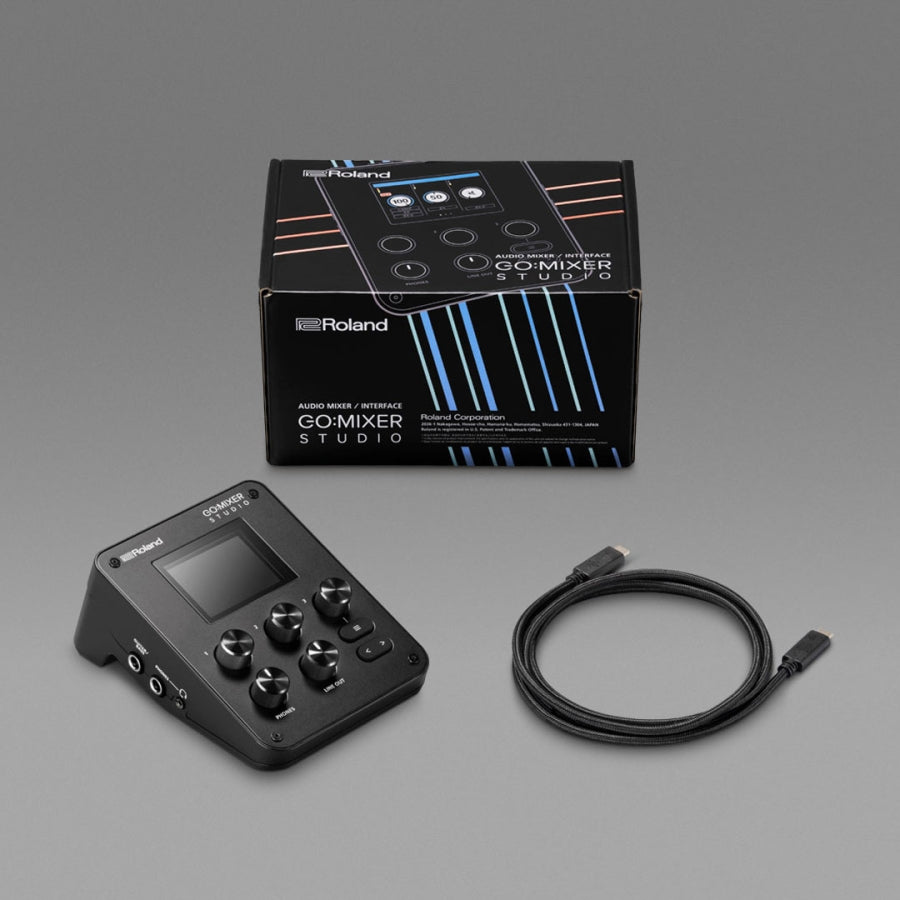 Roland GO Mixer Studio Audio Mixer Interface