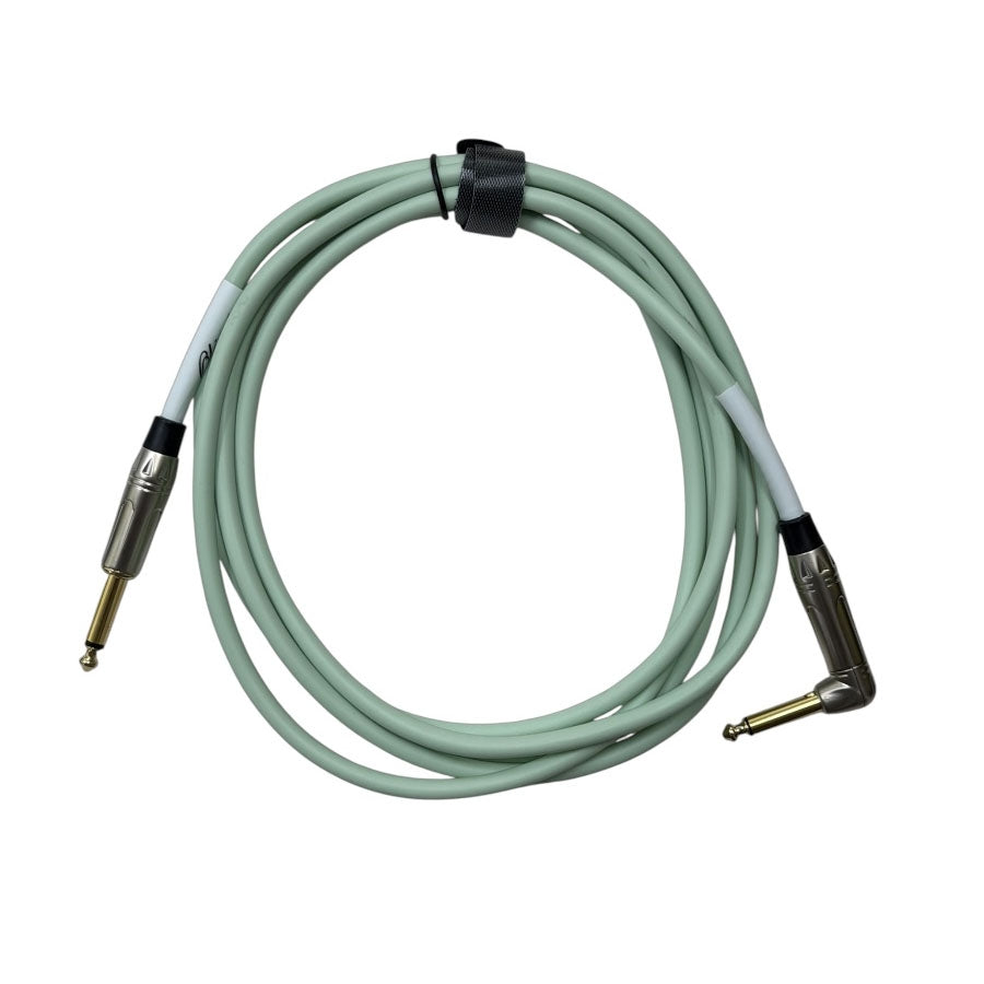 Olive OL-IC-G06 6-Meter Instrument Cable Right-Angled Jack - Green