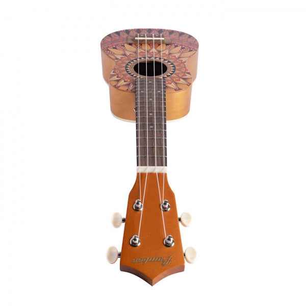 Bamboo U-23 Summer Soprano Ukulele New Generation Series, Mandala Line