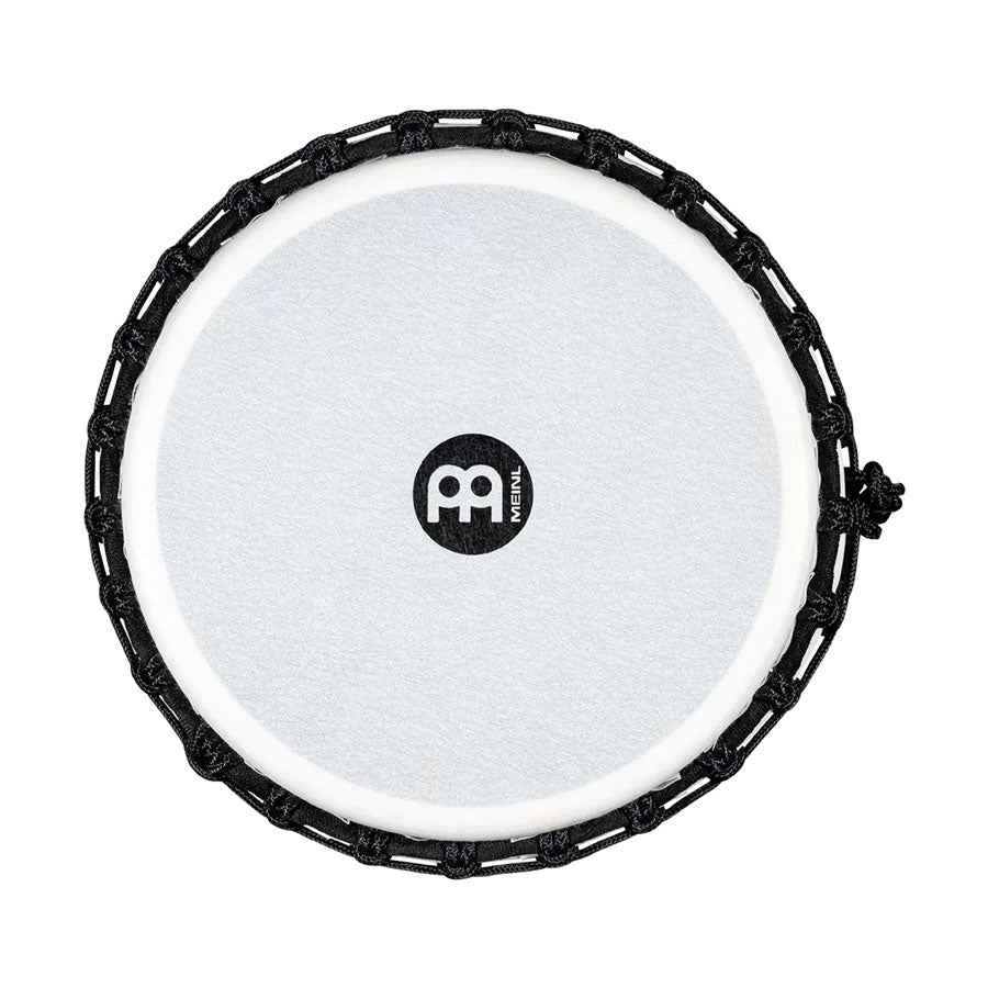 Meinl PADJ8-M-F 8" Travel Series Synthetic Head Rope Tuned Djembe - Galactic Blue Tie Dye