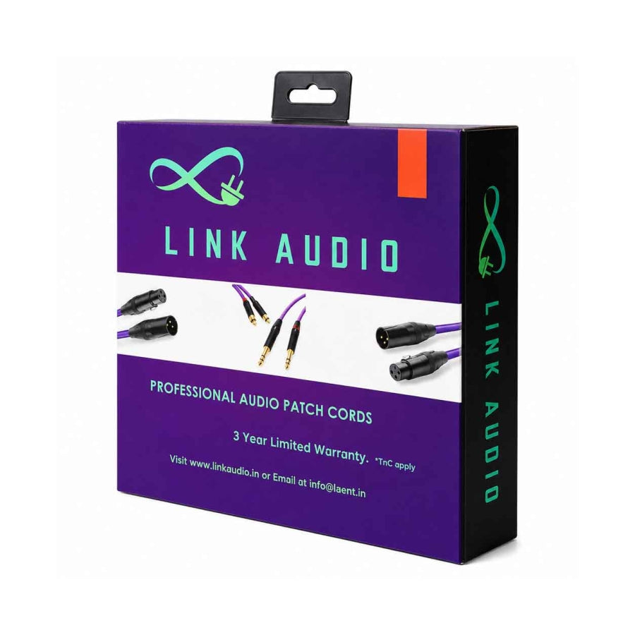 Link Audio 6.35mm Mono to Mono 6.35mm 5-Meter Instrument Cable