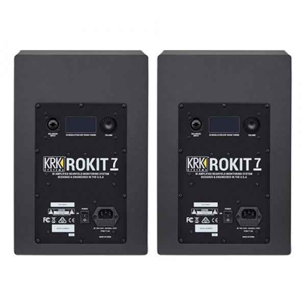 KRK ROKIT 7 G4 7-Inch Powered Near-Field Studio Monitor RP7 G4 - Pair