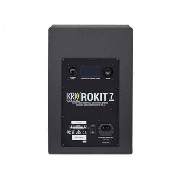 KRK ROKIT 7 G4 7-Inch Powered Near-Field Studio Monitor RP7 G4 - Pair