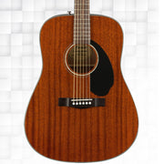 Fender CD-60S Dreadnought All Mahogany Acoustic Guitar With Bag 0970110022