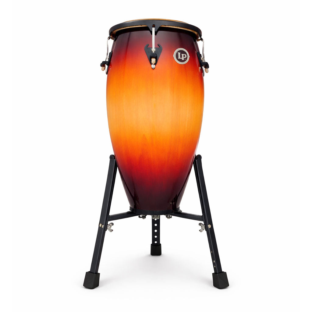 Latin Percussion Matador Custom Wood Conga Set of 3 M950S + M952S + M954S With Stands - Vintage Sunburst