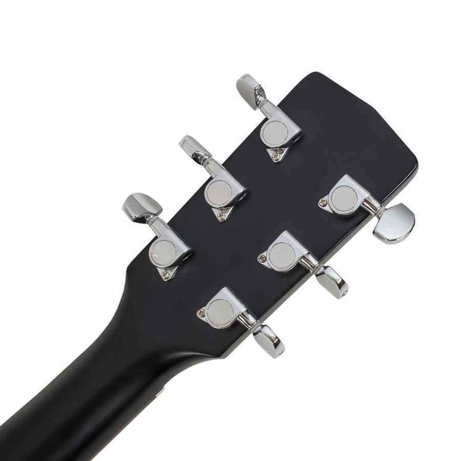 Cort AF510 Standard Series Acoustic Guitar - Black Satin