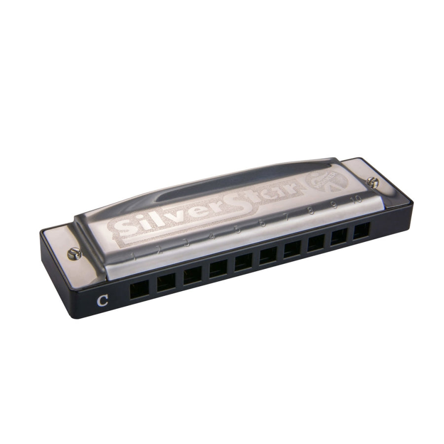 Hohner M5041167 Silver Star Harmonica Key Bb