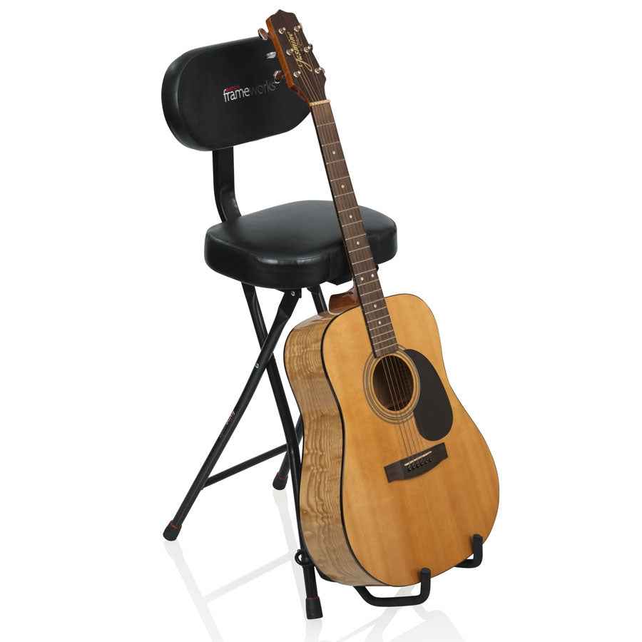 Gator GFW-GTR-SEAT Combo Guitar Stand