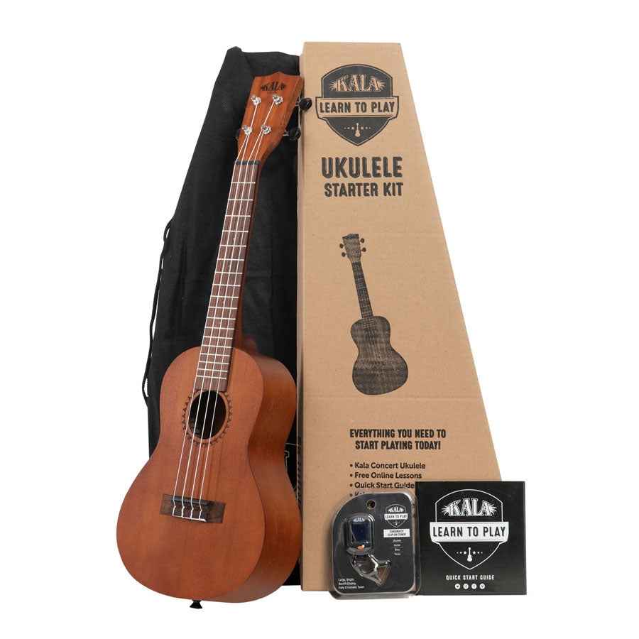Kala KALA-LTP-C Learn To Play Ukulele Concert Starter Kit