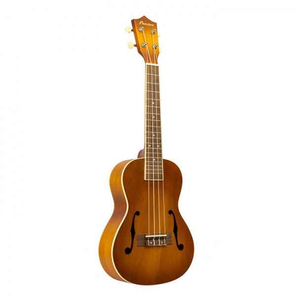 Bamboo Sunburst Violin Special Edition Series Hybrid Line Concert Ukulele With Bag