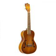 Bamboo Sunburst Violin Special Edition Series Hybrid Line Concert Ukulele With Bag