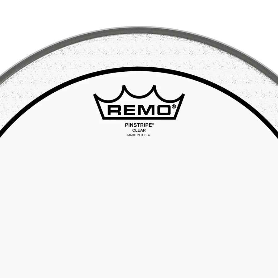 Remo PS-0312-00 12 inch Pinstripe Clear Tom Drumhead