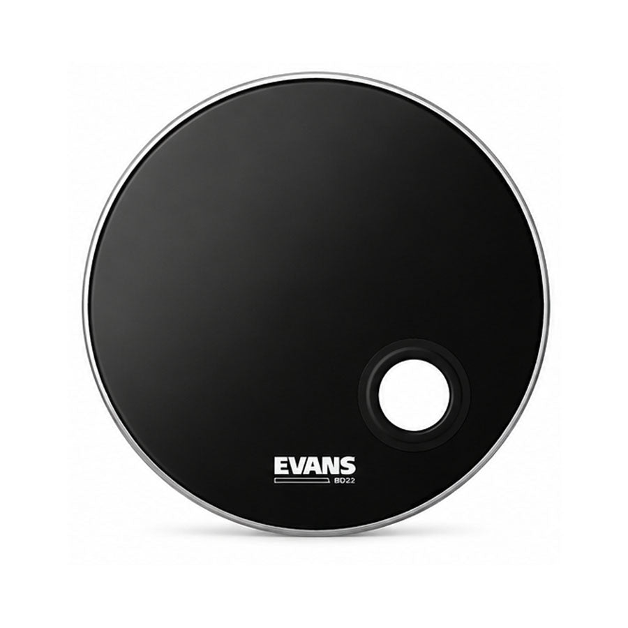 Evans BD22REMAD Resonant Black Bass 22 Inch Drumhead
