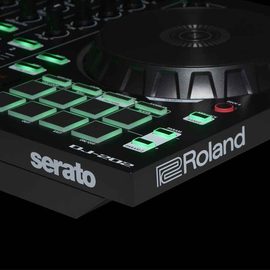 Roland DJ-202 Two-channel Four-Deck DJ Controller