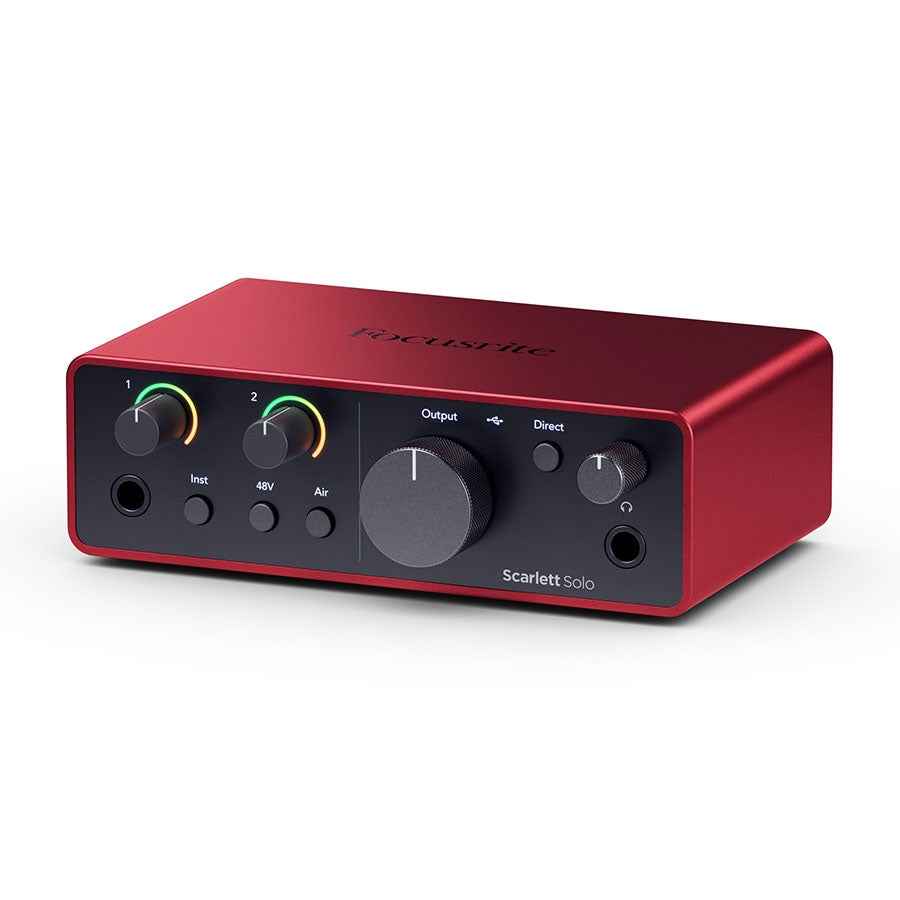 Focusrite Scarlett Solo 4th Generation 2in-2out Audio Interface