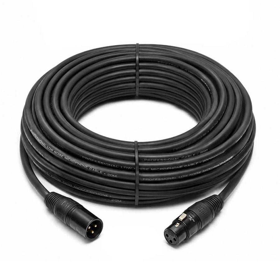 Link Audio XLR Male to XLR Female 20-Meter Cable