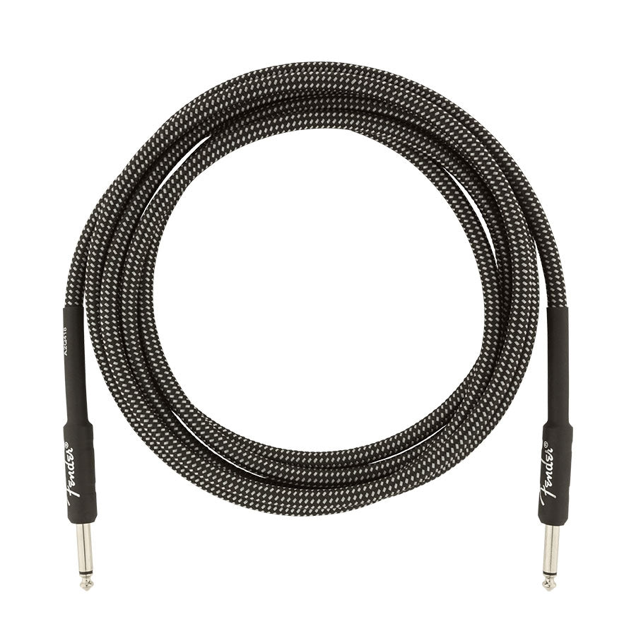 Fender 10 Feet Professional Series Tweed Instrument Cables 0990820062 - Gray Tweed