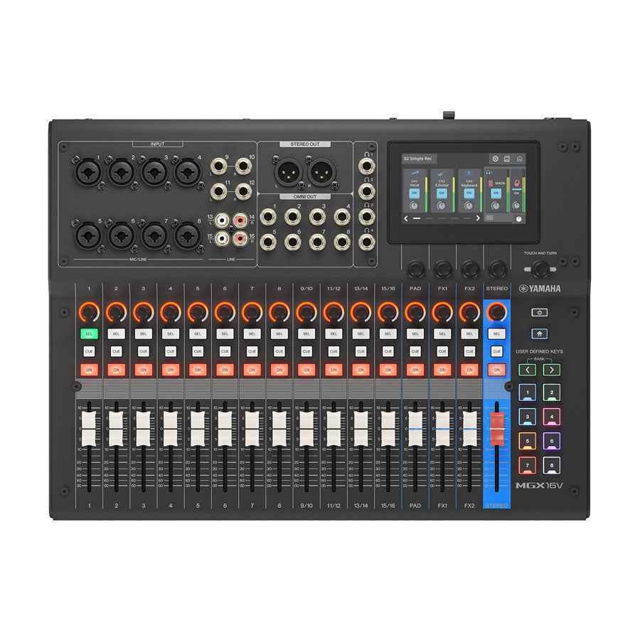 Yamaha MGX16V 22-Channel Digital Mixing Console with Video Interface