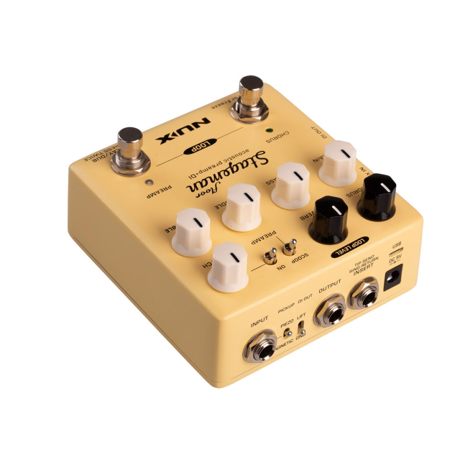 Nux Stageman Floor Acoustic Preamp & DI NAP-5