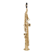 Grassi GR SS210 Soprano Saxophone in BB Yellow Brass Lacquered