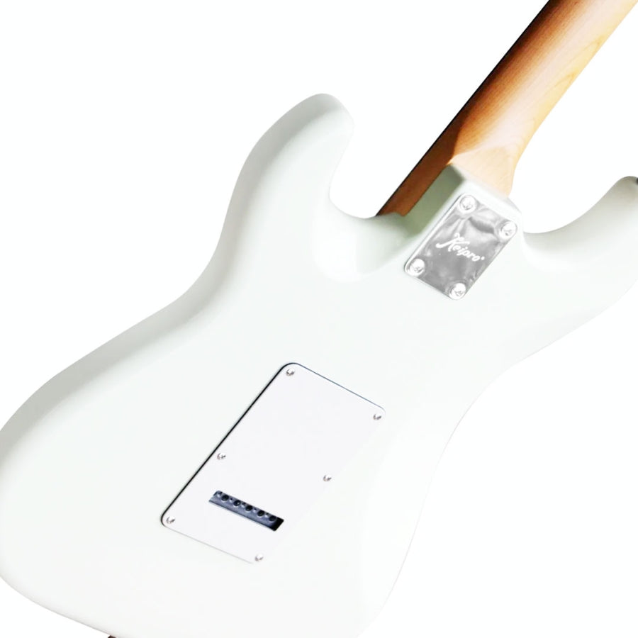 Keipro KS20-M SSH Electric Guitar With Bag - Olympic White