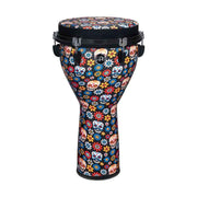 Meinl JD12DA-DH 12 inch Synthetic Djembe Day of the Dead Designed Head