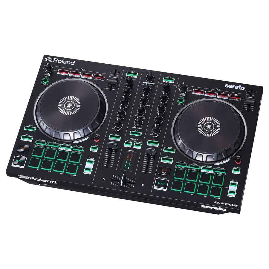 Roland DJ-202 Two-channel Four-Deck DJ Controller