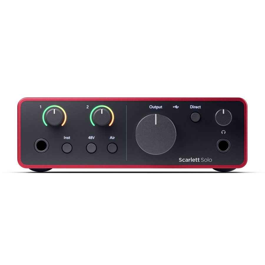 Focusrite Scarlett Solo 4th Generation 2in-2out Audio Interface