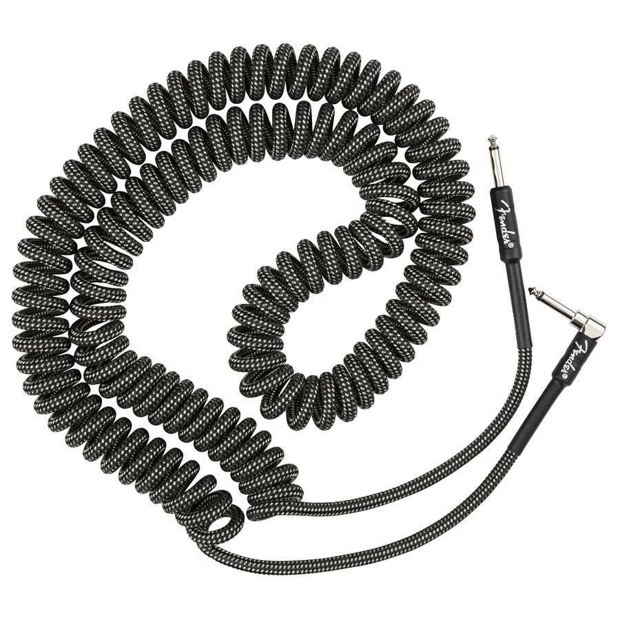 Fender Professional Series 30ft Tweed Coil Cable 0990823048 - Gray Tweed