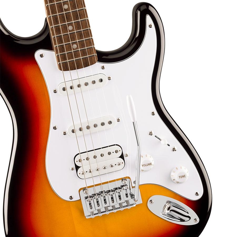 Fender Affinity Series Stratocaster Junior HSS Electric Guitar 0378180500 - 3-Color Sunburst