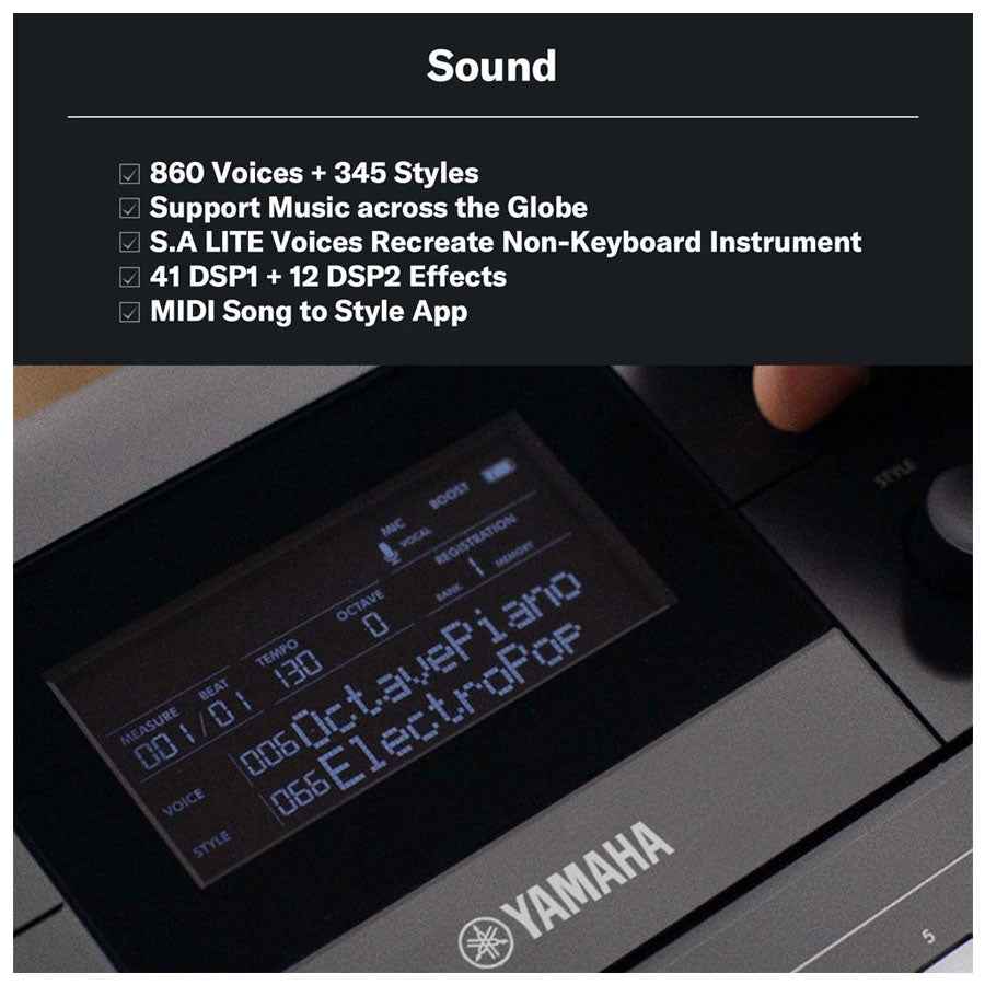 Yamaha PSR-E483 Portable Keyboard